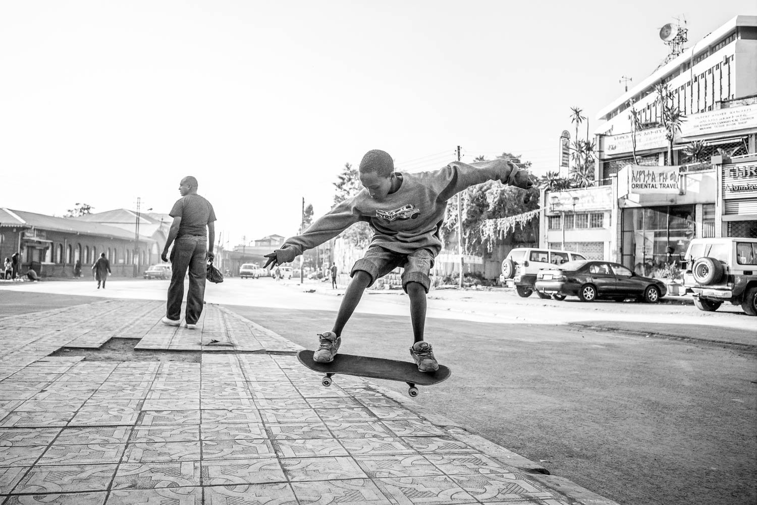 One for the diary Ethiopia Skate - photography by Daniel Reiter at Rich Mix foto